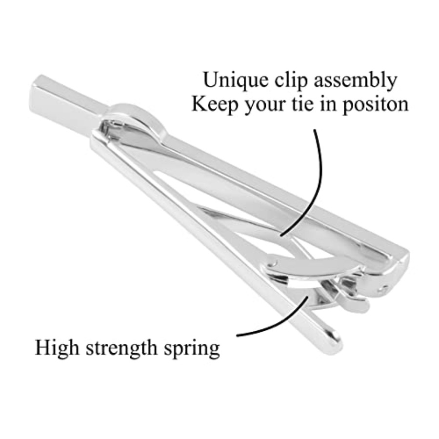 Tie Clips for Men 3Pcs Tie Bar – Tie Bar Set Gift Bewertung und Preis