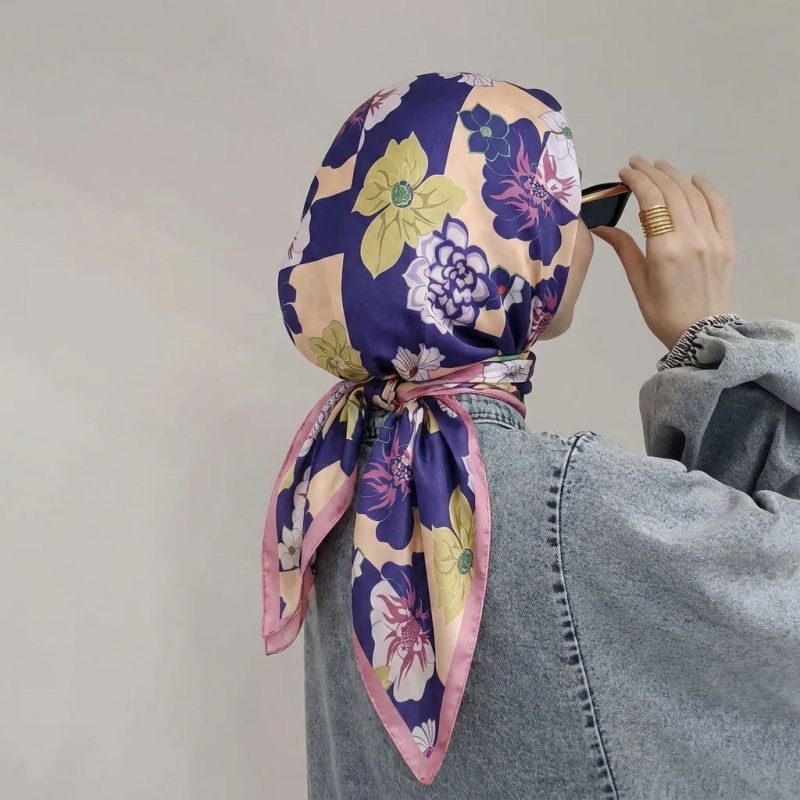Print Silk Scarf Fashion Turba – Silk Neck Scarf Bewertung und Preis