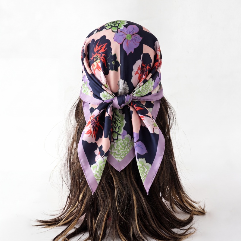 Print Silk Scarf Fashion Turba – Silk Neck Scarf Bewertung und Preis