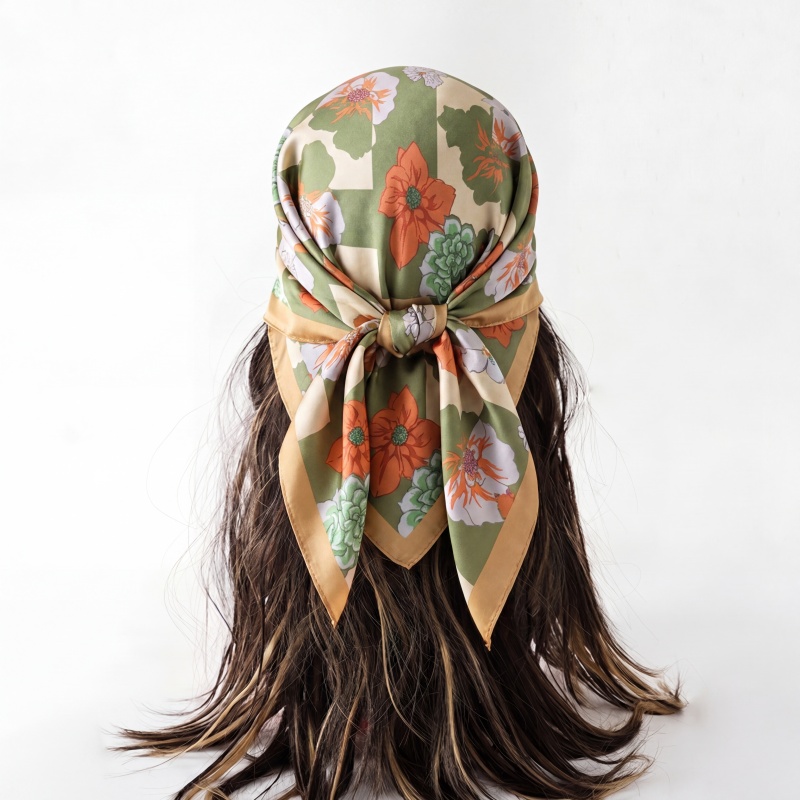 Print Silk Scarf Fashion Turba – Silk Neck Scarf Bewertung und Preis