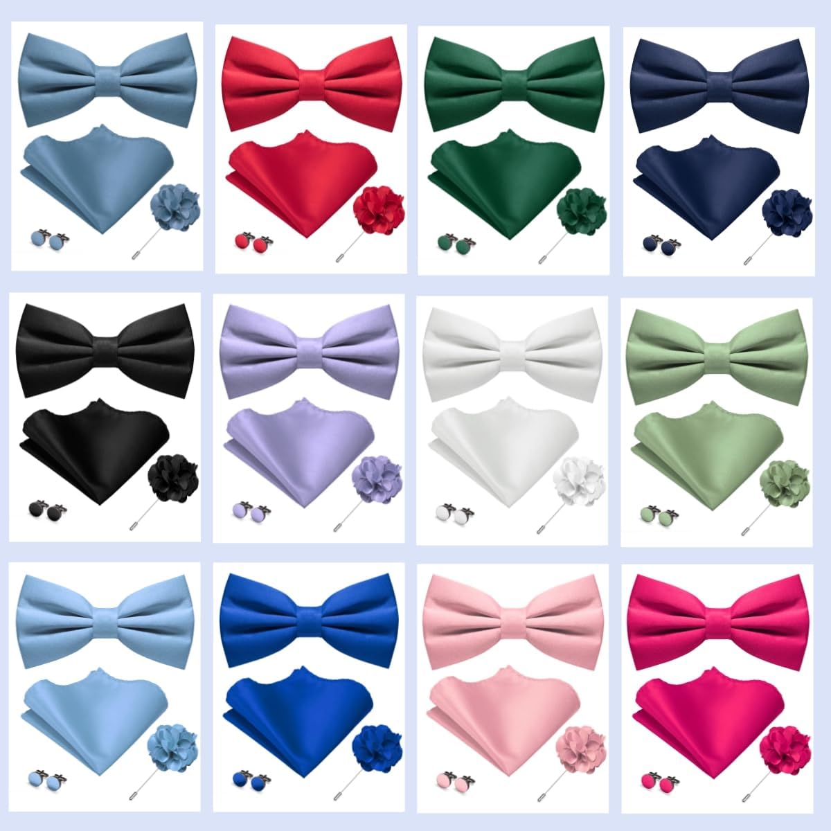 Pre-tied Bow Tie and Pocket Sq – Bow Tie Pre Tied Bewertung und Preis