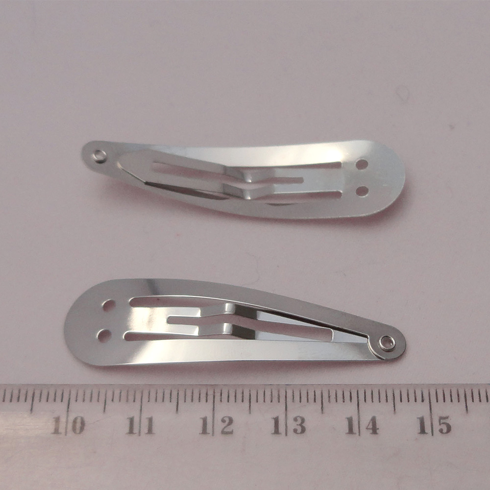 100PCS 5.0cm Silver Plain Meta – Tie Clip Silver Bewertung und Preis