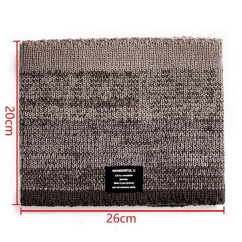 Winter Scarf for Men Fleece Ri – Handkerchief Cotton Men Bewertung und Preis