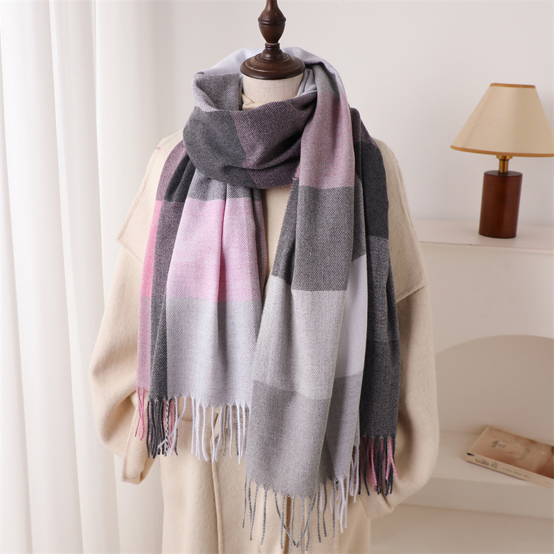 200*64cm New Fashion Cashmere  – Woven Scarf Blanket Bewertung und Preis