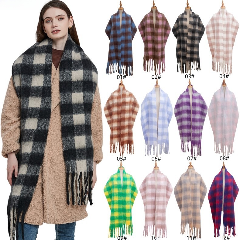 Thick Tassel Scarf Shawl Women – Pashmina Wrap Large Bewertung und Preis