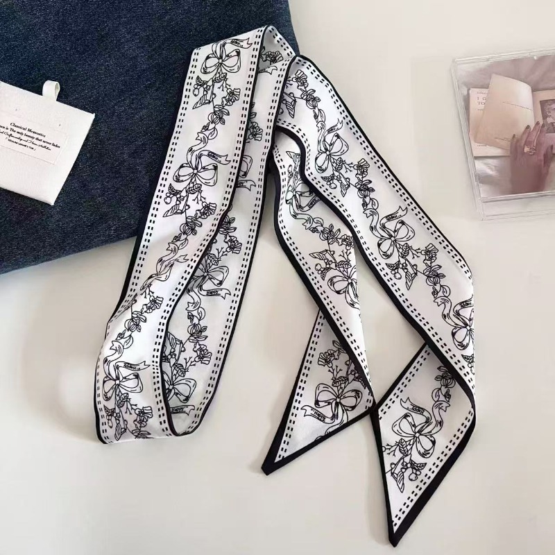 Black White Double Sided Paisl – Ascot Neck Scarf Bewertung und Preis