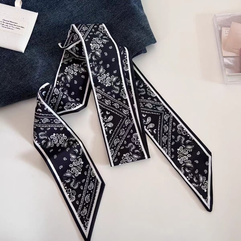 Black White Double Sided Paisl – Ascot Neck Scarf Bewertung und Preis