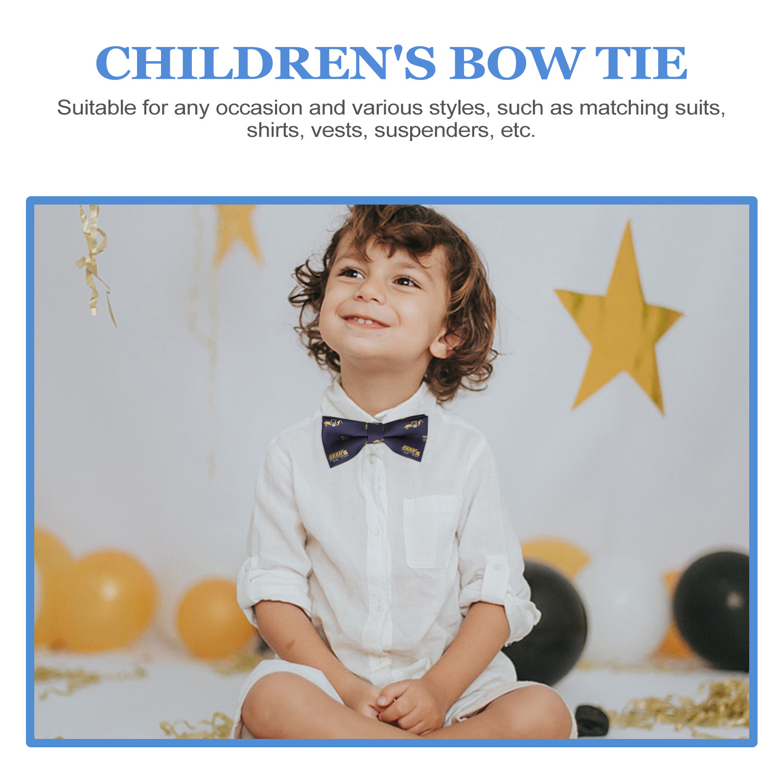 2Pcs Cartoon Bow Tie Kids Adju – Bow Tie Pre Tied Bewertung und Preis