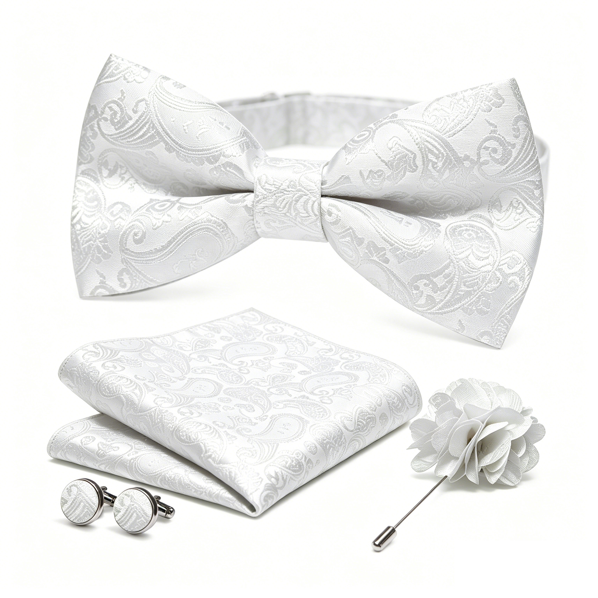36pcs Black Silk Jacquard Pais – Bow Tie Pre Tied Bewertung und Preis