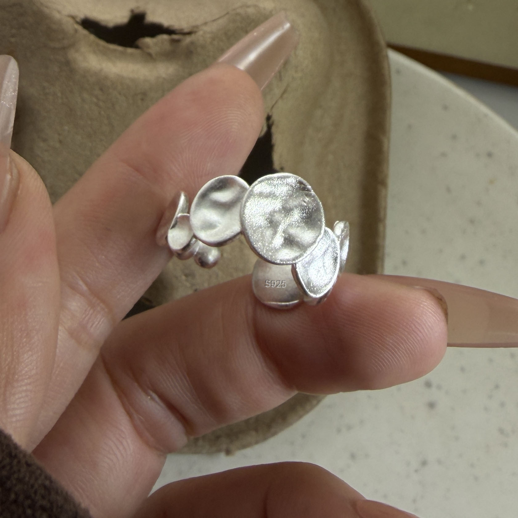 925 Sterling Silver Rings for  – Tie Clip Silver Bewertung und Preis