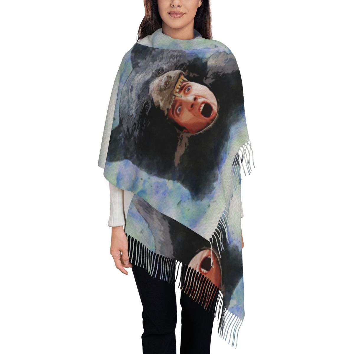Cage Bear Watercolor Scarf for – Pashmina Wrap Large Bewertung und Preis