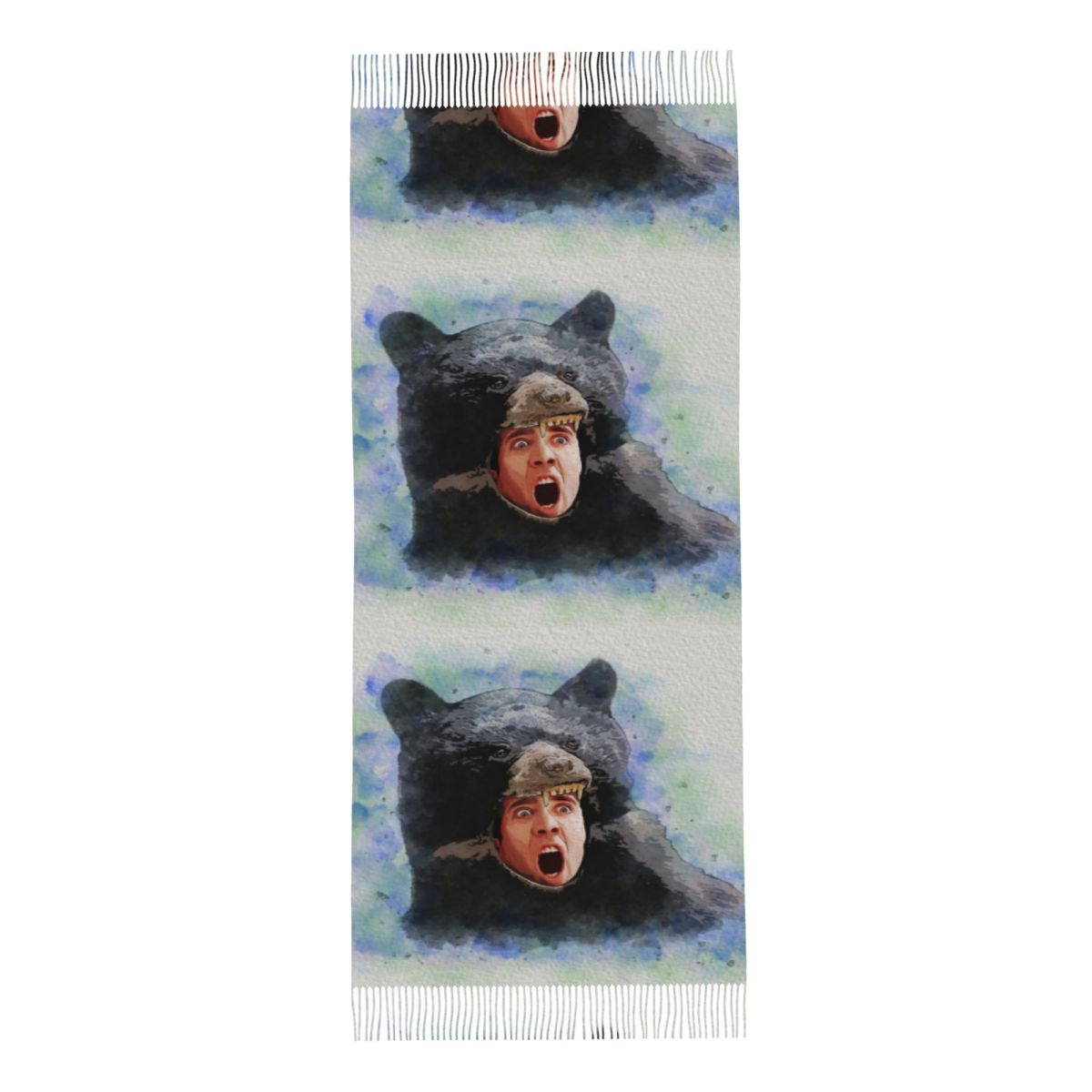 Cage Bear Watercolor Scarf for – Pashmina Wrap Large Bewertung und Preis