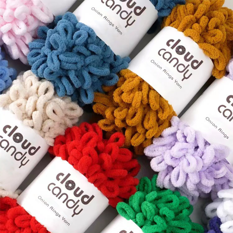 100g/Roll Finger Loop Yarn Thr – Woven Scarf Blanket Bewertung und Preis