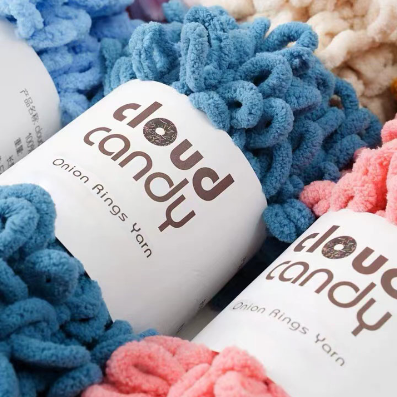 100g/Roll Finger Loop Yarn Thr – Woven Scarf Blanket Bewertung und Preis