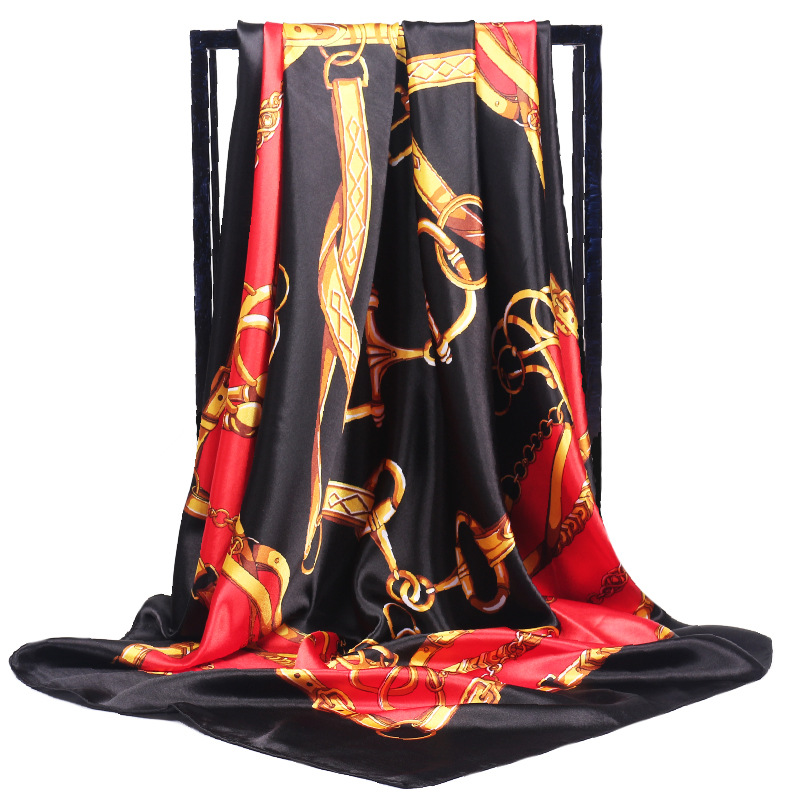 90*90cm Ladies Silk Scarf Band – Scarf Silk Square Bewertung und Preis