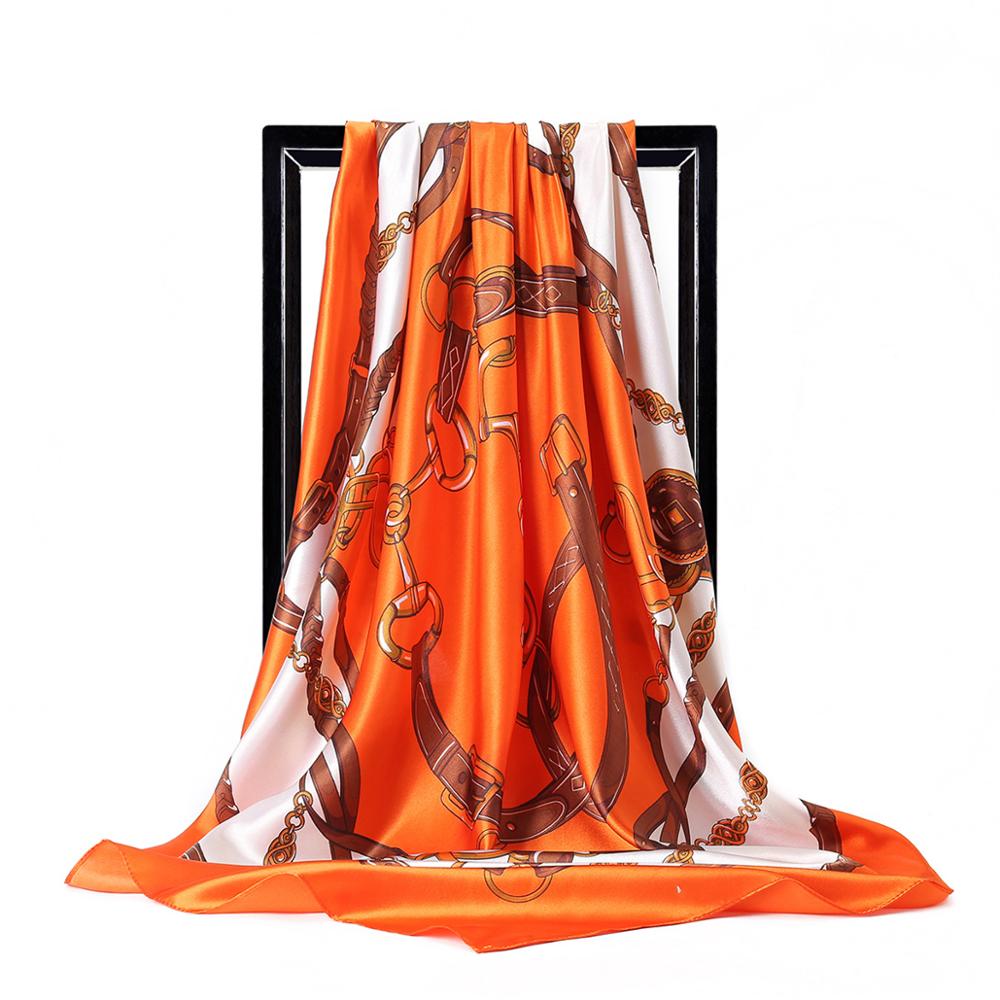90*90cm Ladies Silk Scarf Band – Scarf Silk Square Bewertung und Preis