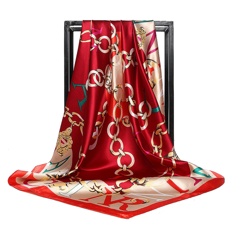 90*90cm Ladies Silk Scarf Band – Scarf Silk Square Bewertung und Preis