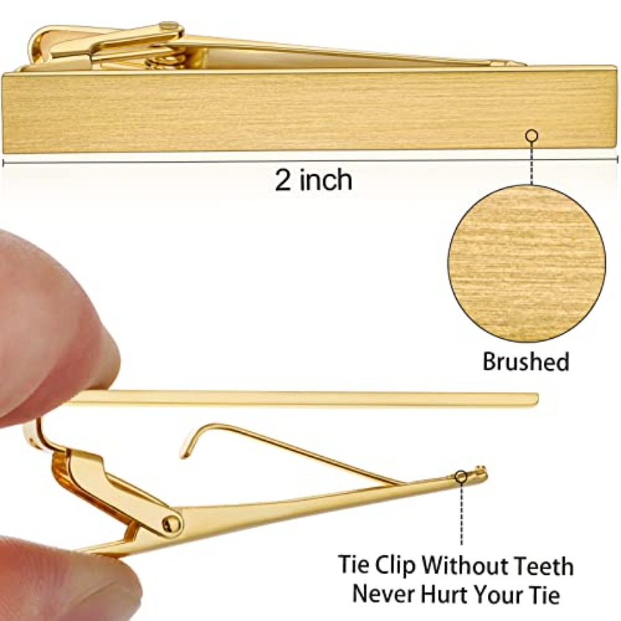 HAWSON 2 inch Tie Clip for Men – Tie Bar Set Gift Bewertung und Preis