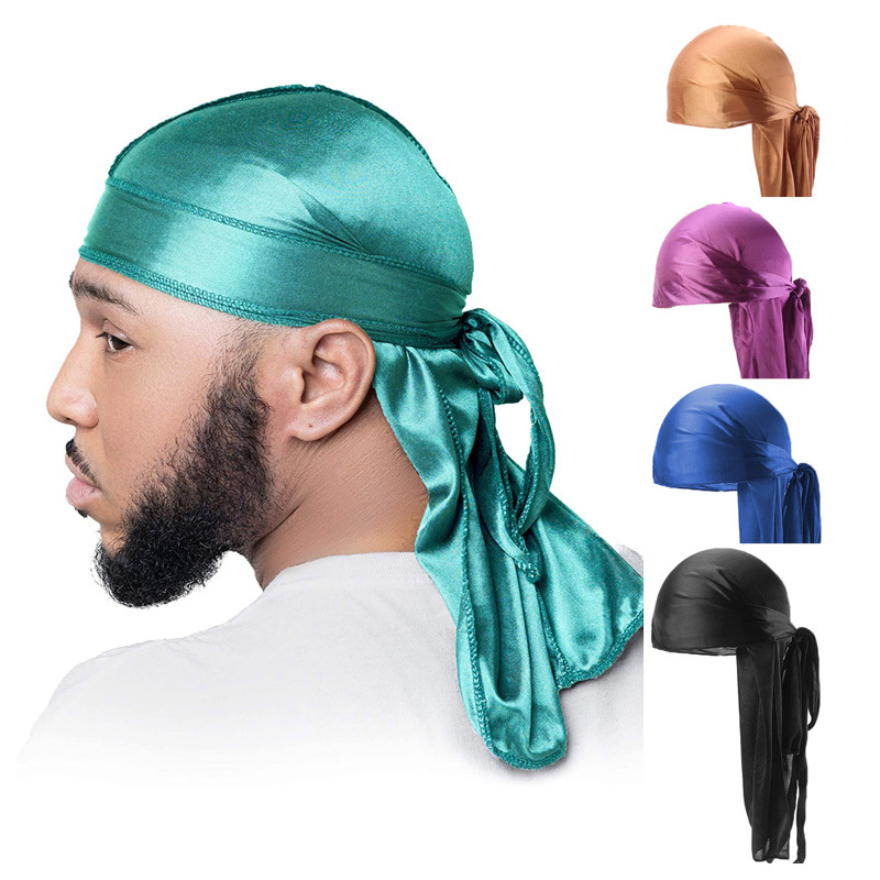 5Pcs New silk Durag Bandana Tu – Bandana Doo Rag Bewertung und Preis
