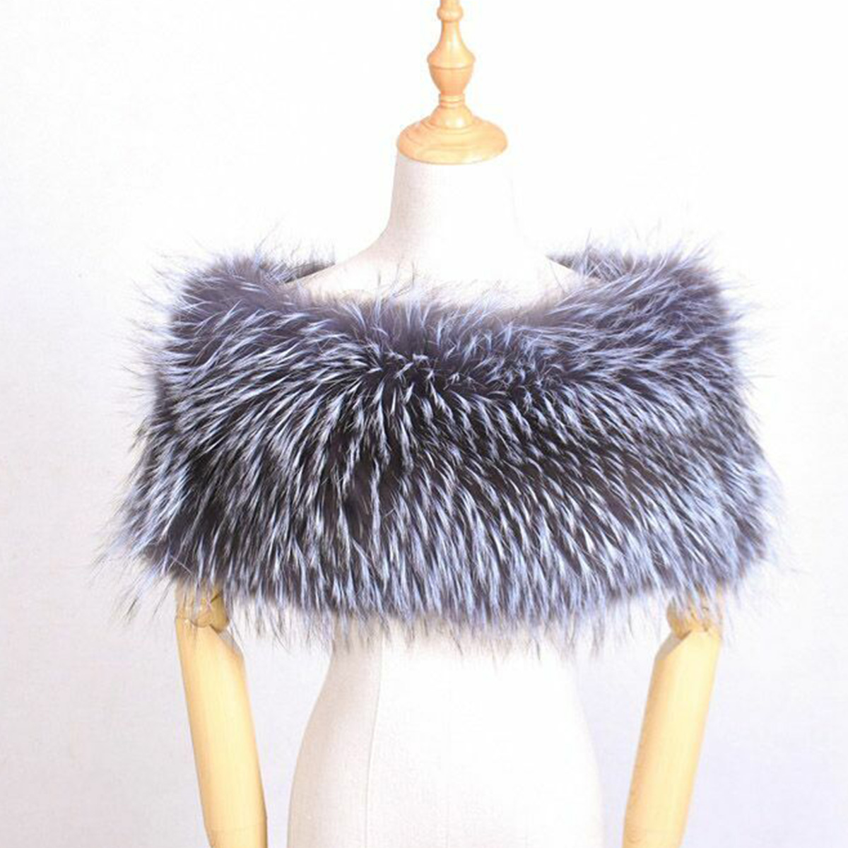 Natural Fur Bridal Shawl Fox F – Stole Wedding Shawl Bewertung und Preis