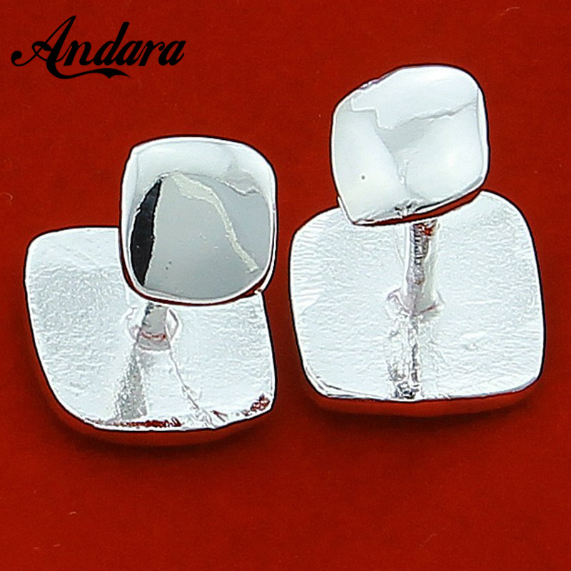 Hot Sale Silver Square Cufflin – Tie Clip Silver Bewertung und Preis
