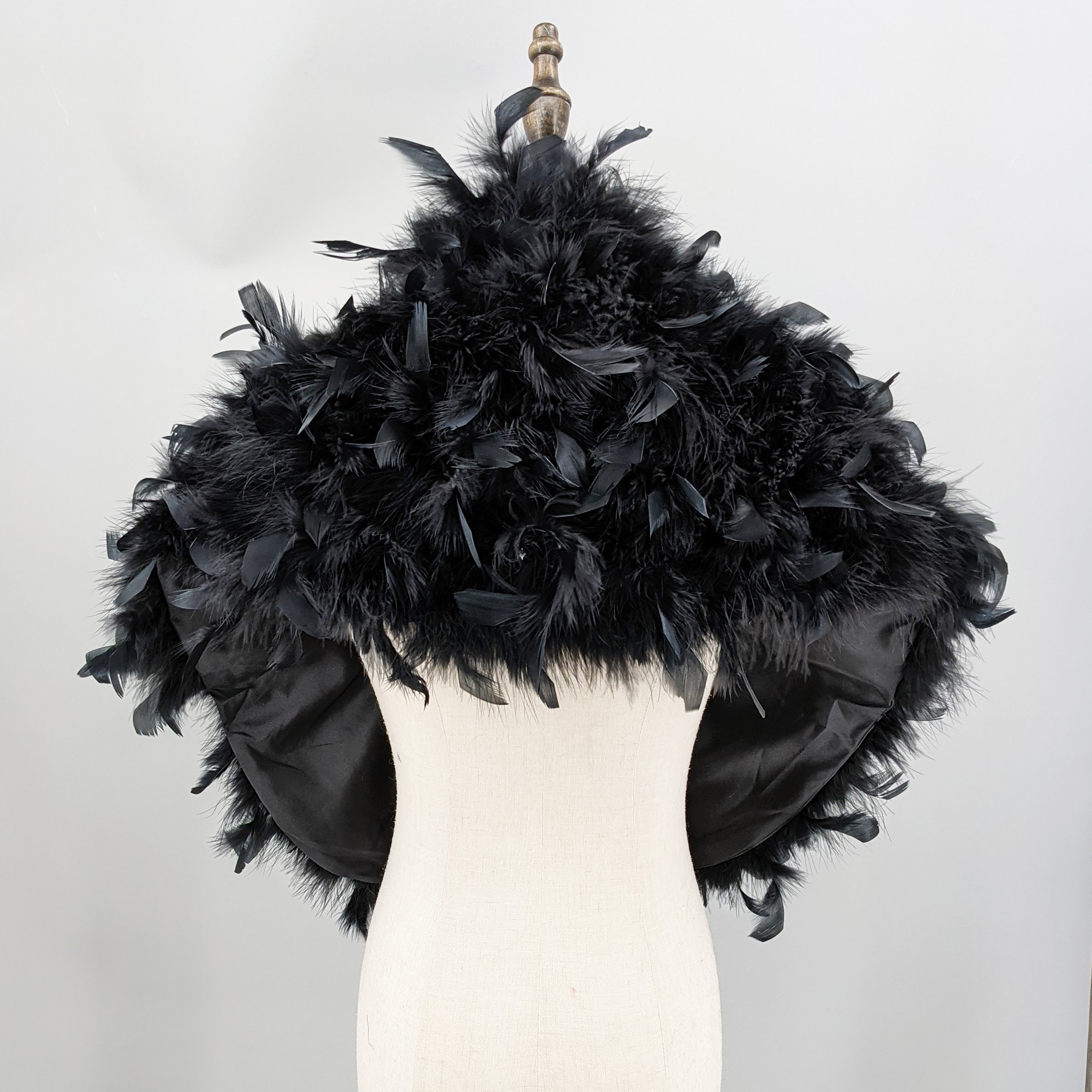 Black Feather Shawl for Women  – Stole Wedding Shawl Bewertung und Preis