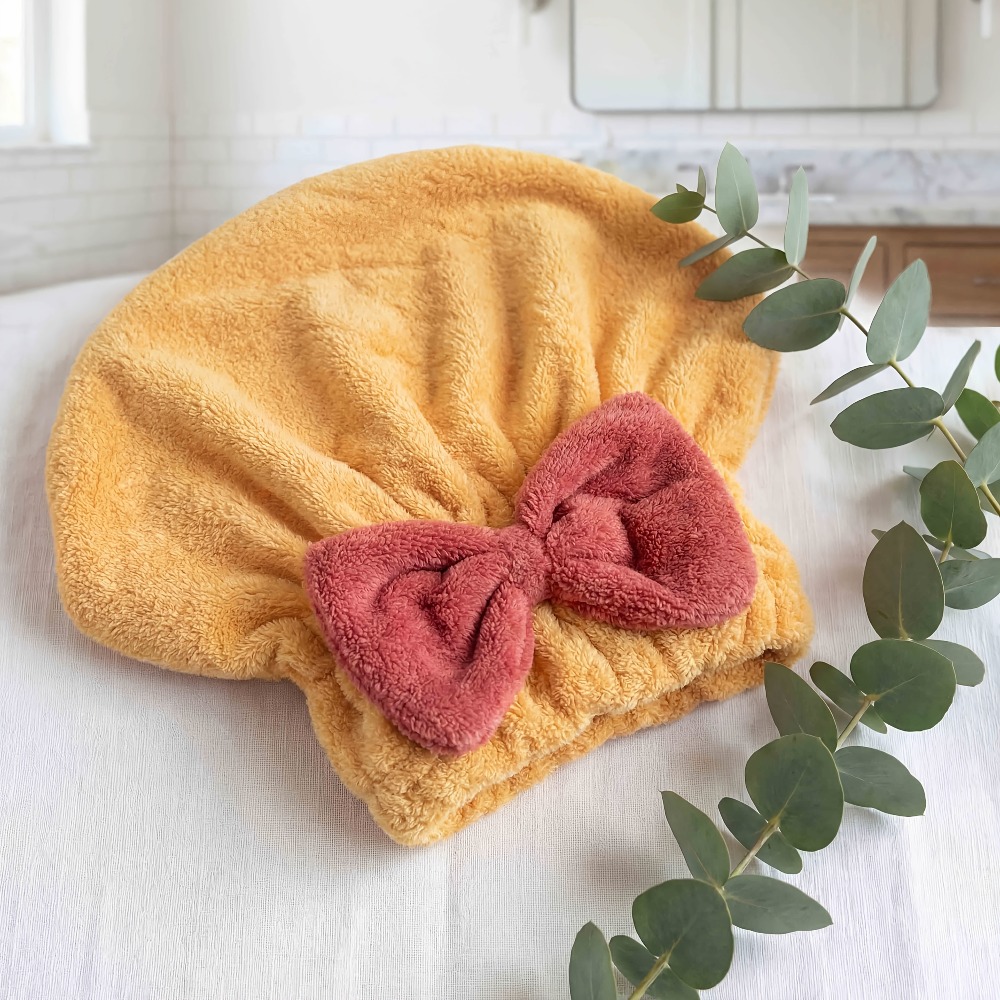 Microfiber Hair Drying Cap, Qu – Head Wrap Turban Bewertung und Preis