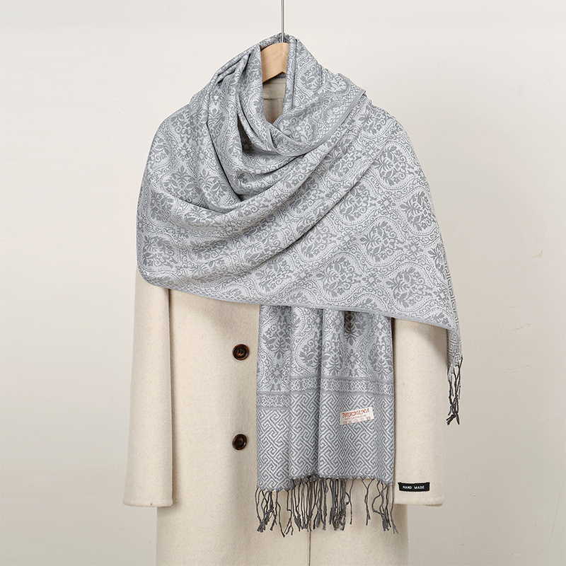 2024 Luxury Thick Cashmere Sca – Woven Scarf Blanket Bewertung und Preis