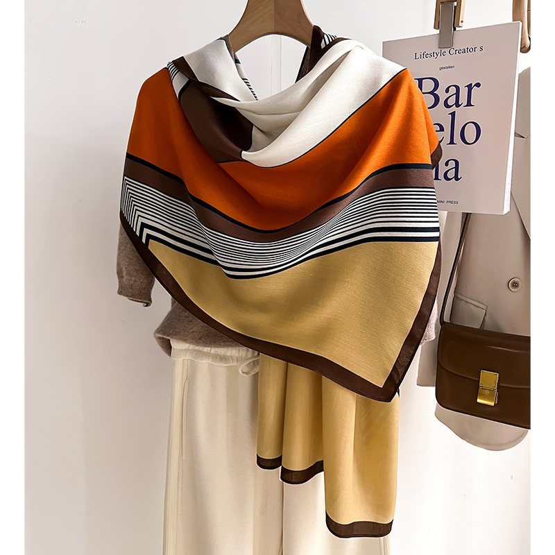 Luxury Brand Scarf  Wool Cotto – Pashmina Wrap Large Bewertung und Preis