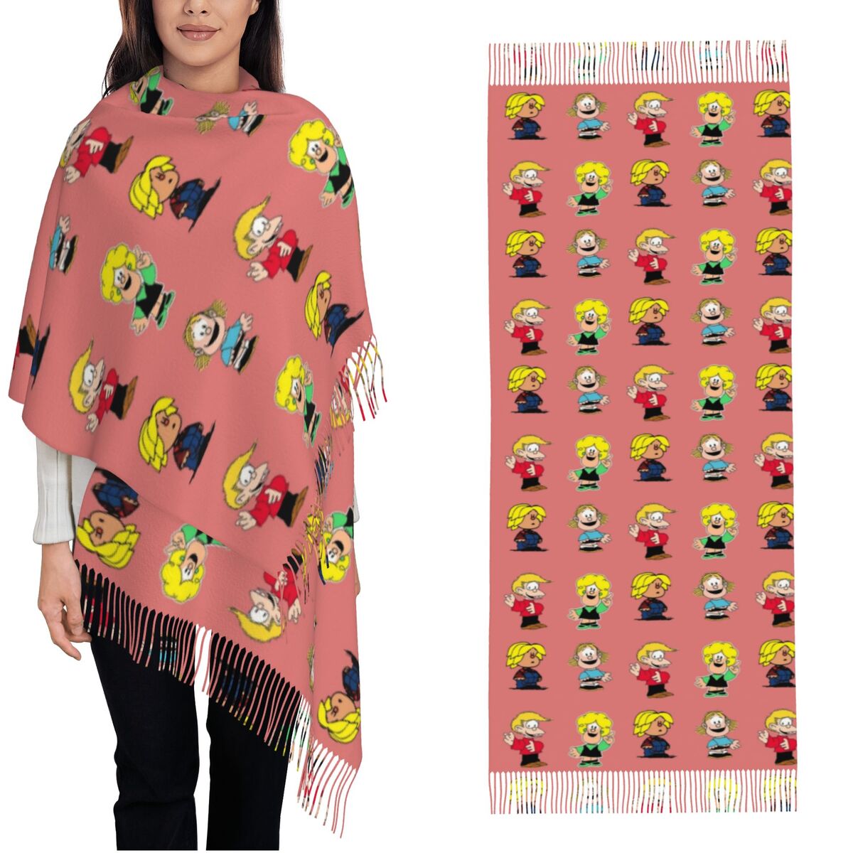 Womens Tassel Scarf Mafaldas C – Pashmina Wrap Large Bewertung und Preis
