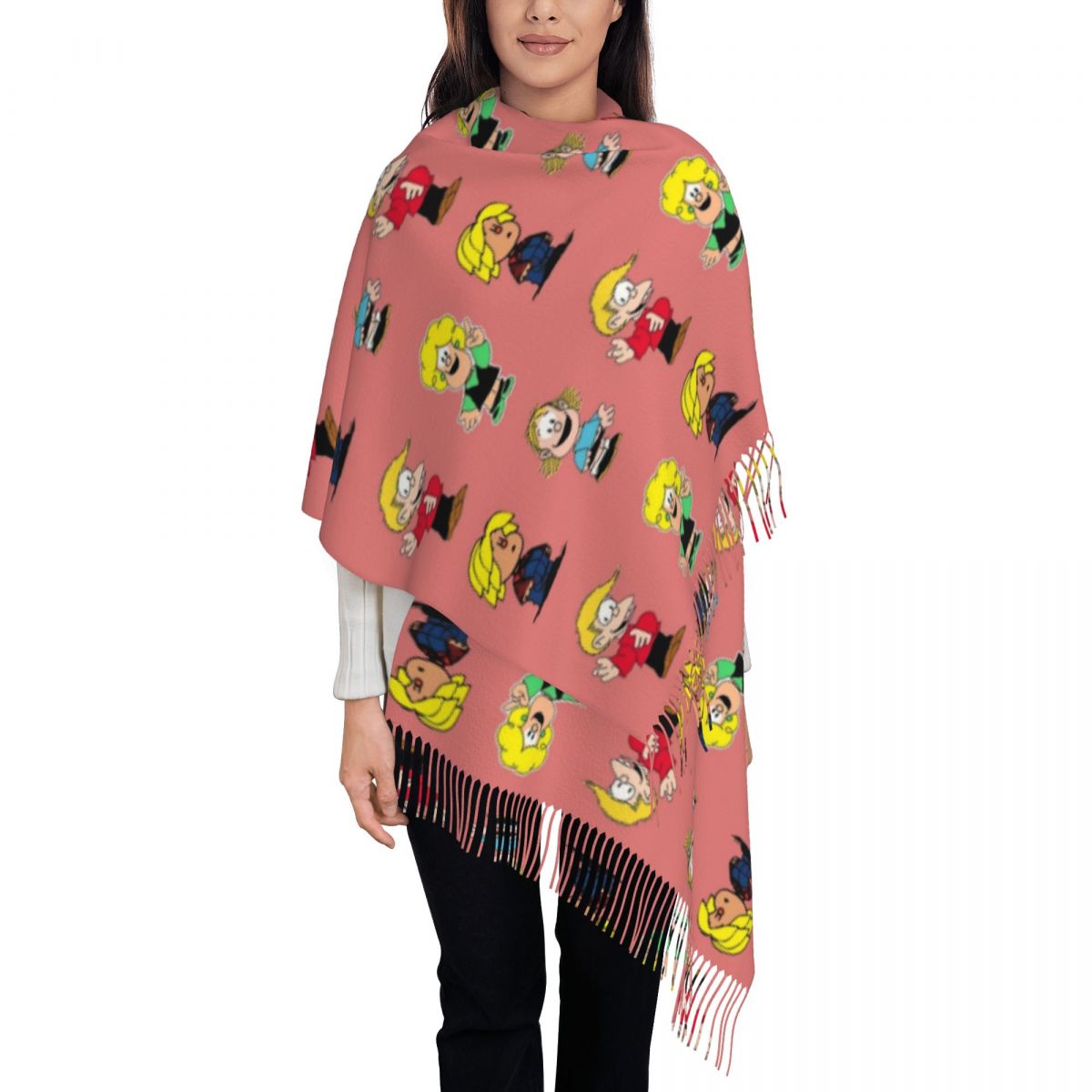 Womens Tassel Scarf Mafaldas C – Pashmina Wrap Large Bewertung und Preis