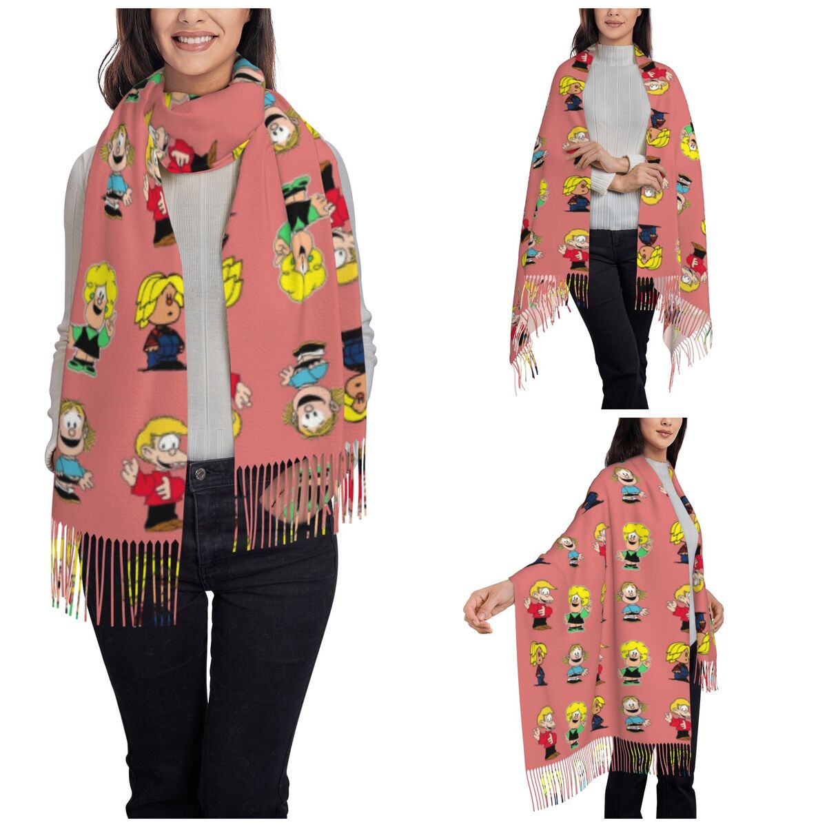 Womens Tassel Scarf Mafaldas C – Pashmina Wrap Large Bewertung und Preis