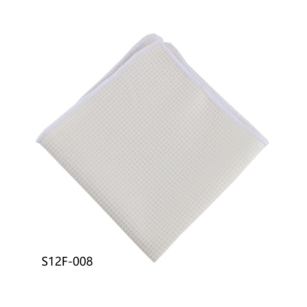 New Pure Solid Color Black Whi – Handkerchief Cotton Men Bewertung und Preis