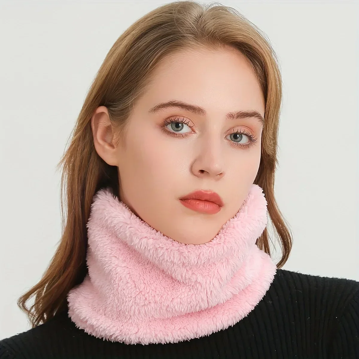Windproof Plush Infinity Scarf – Infinity Scarf Knit Bewertung und Preis