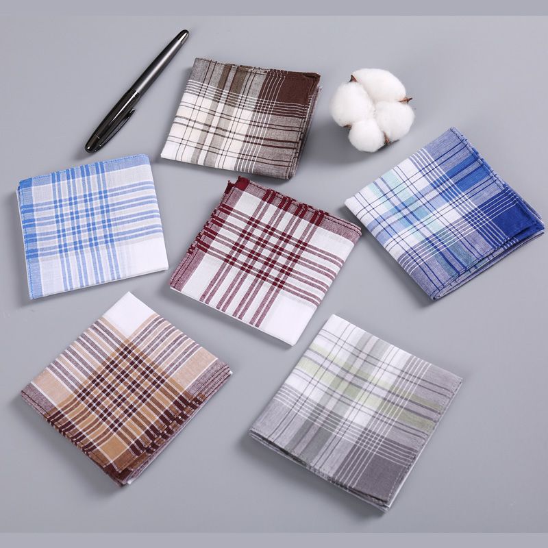 12Pcs Men's Pure Cotton Handke – Handkerchief Cotton Men Bewertung und Preis