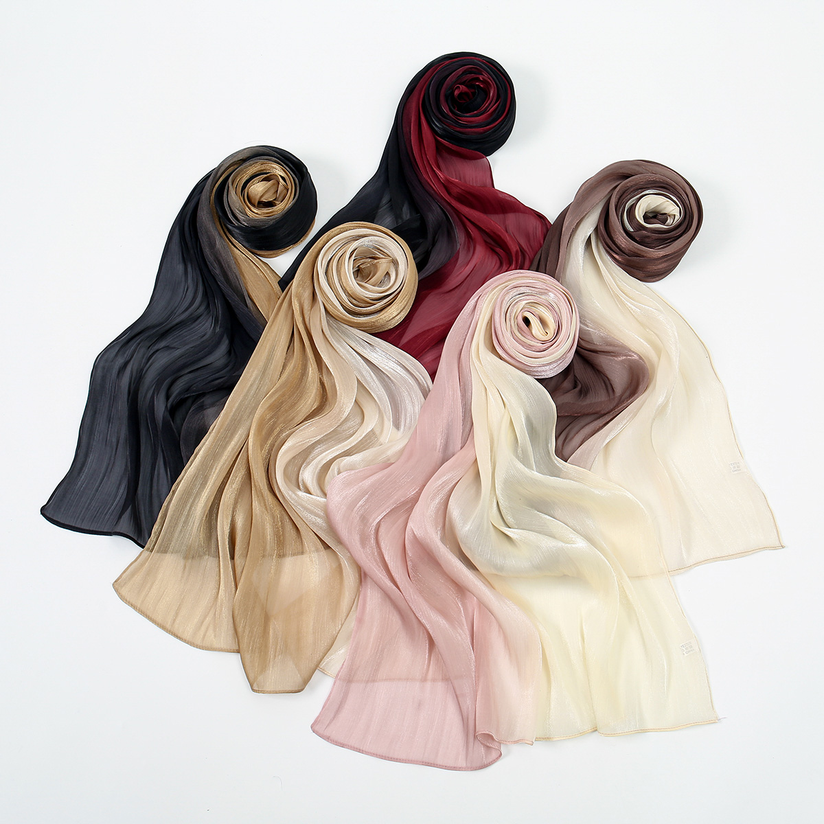 Gradient Twinkle Silk Hijab Sc – Head Wrap Turban Bewertung und Preis