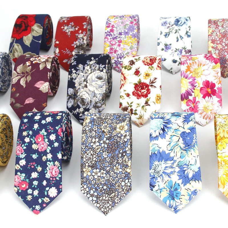 New Floral Tie For Men Women S – Skinny Tie Men Bewertung und Preis