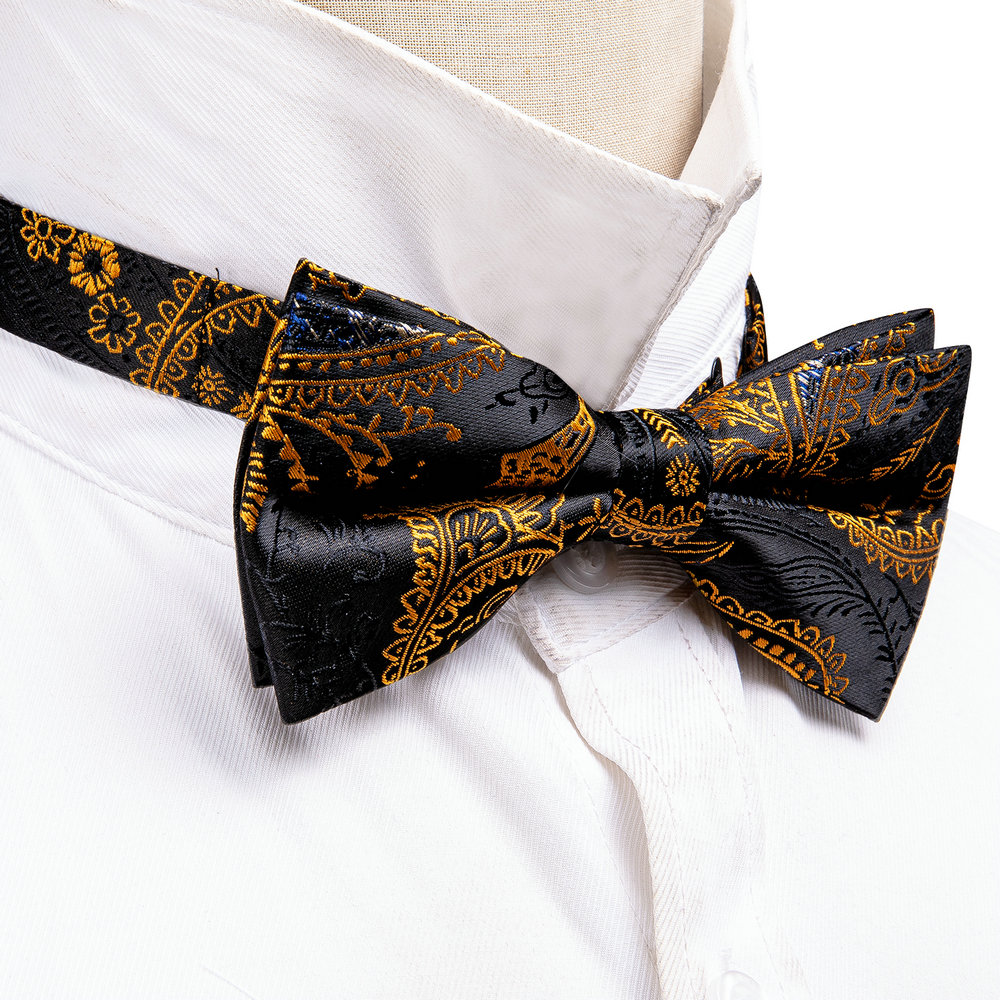 Barry.Wang Silk Mens Bow Tie B – Bow Tie Pre Tied Bewertung und Preis