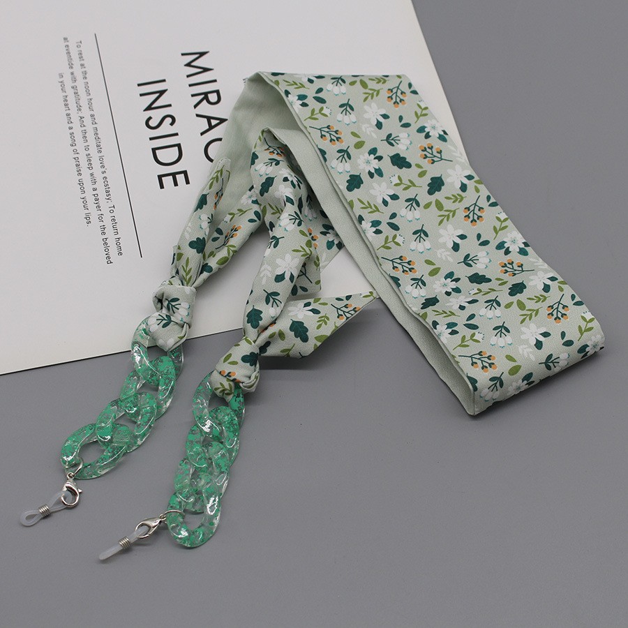Bohemia Print Silk Scarf Glass – Silk Neck Scarf Bewertung und Preis
