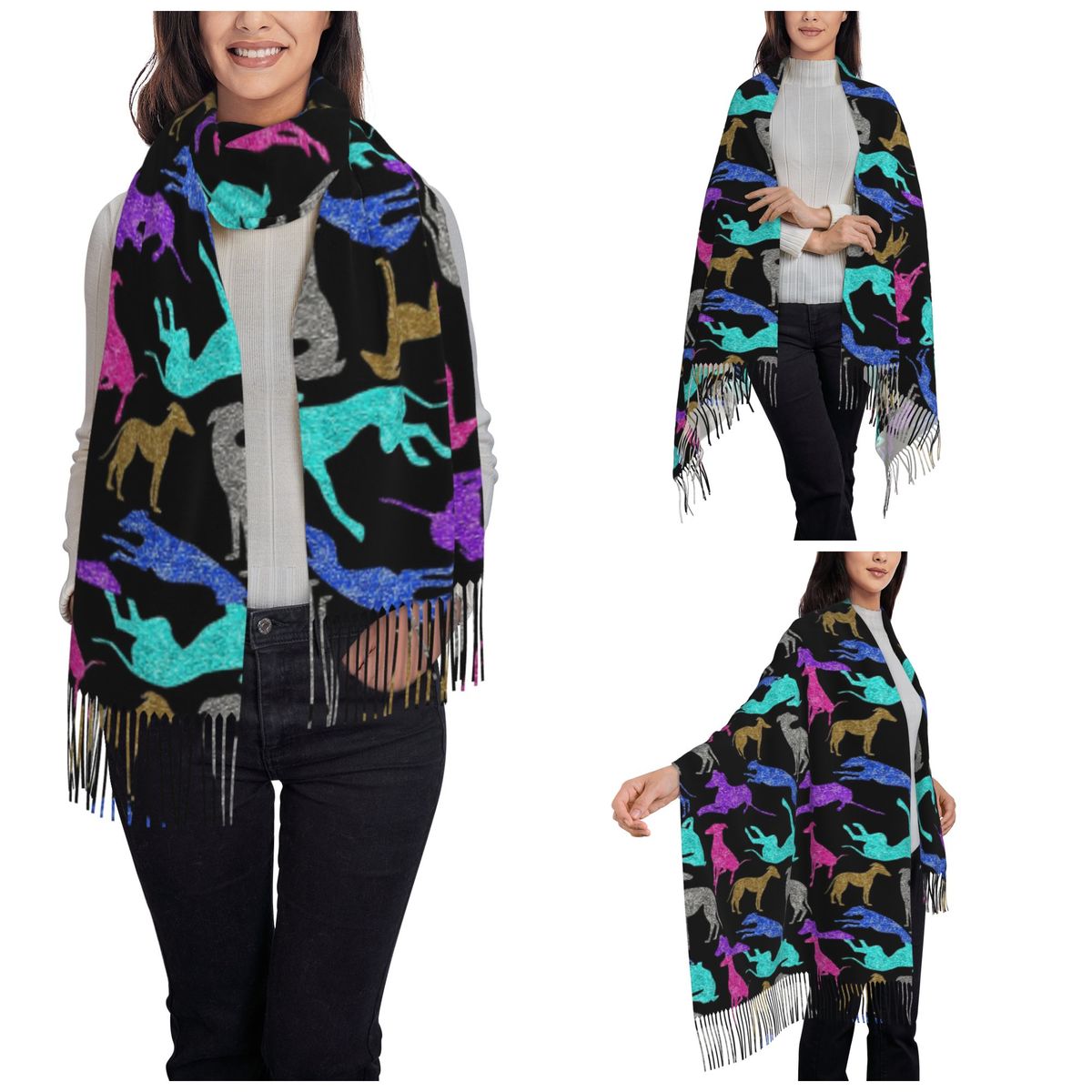 Greyt Greyhound Combo Scarf Wa – Pashmina Wrap Large Bewertung und Preis