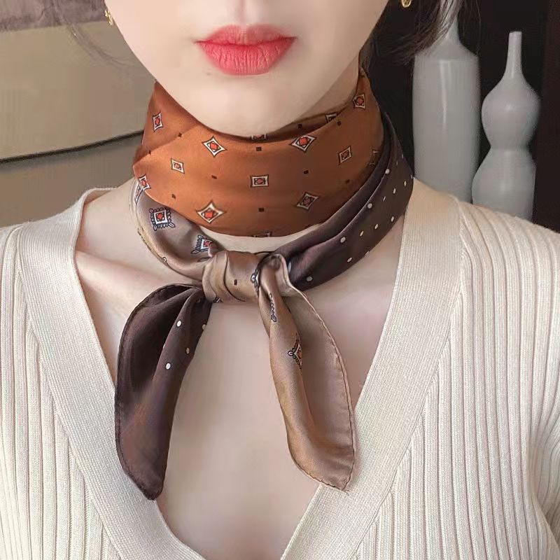 New Fashion Zebra Printed Squa – Ascot Neck Scarf Bewertung und Preis