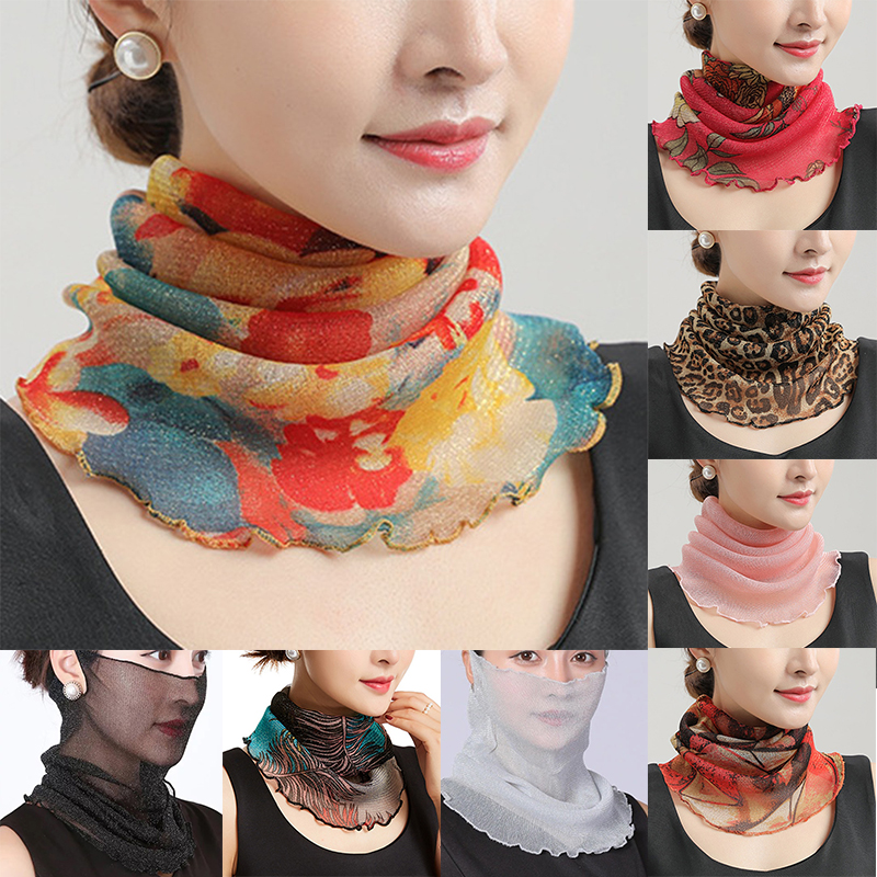 Spring Summer Chiffon Neck Col – Silk Neck Scarf Bewertung und Preis