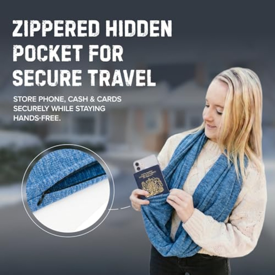 Infinity Travel Scarf Loop wit – Infinity Scarf Knit Bewertung und Preis