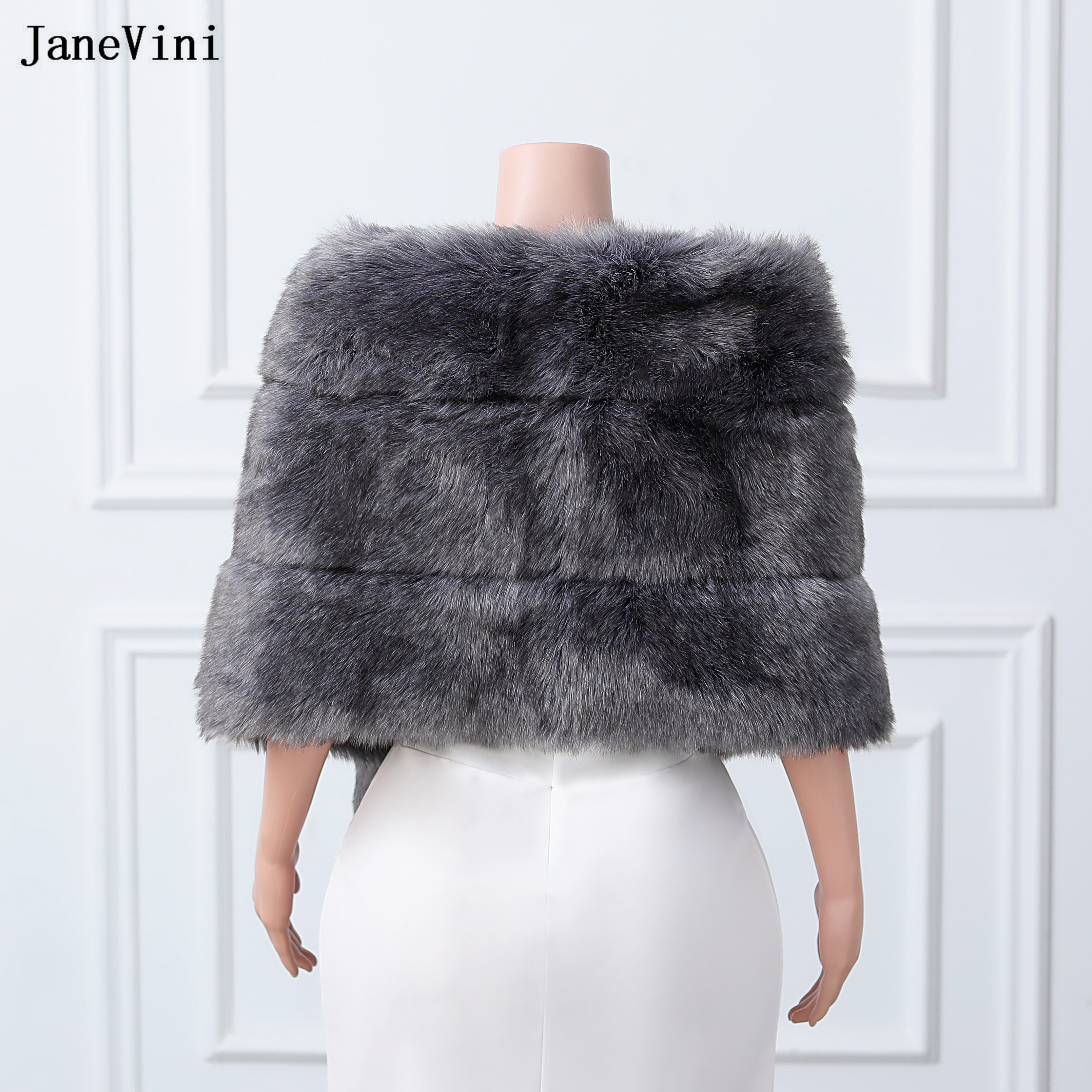 JaneVini High Quality Dark Gra – Stole Wedding Shawl Bewertung und Preis