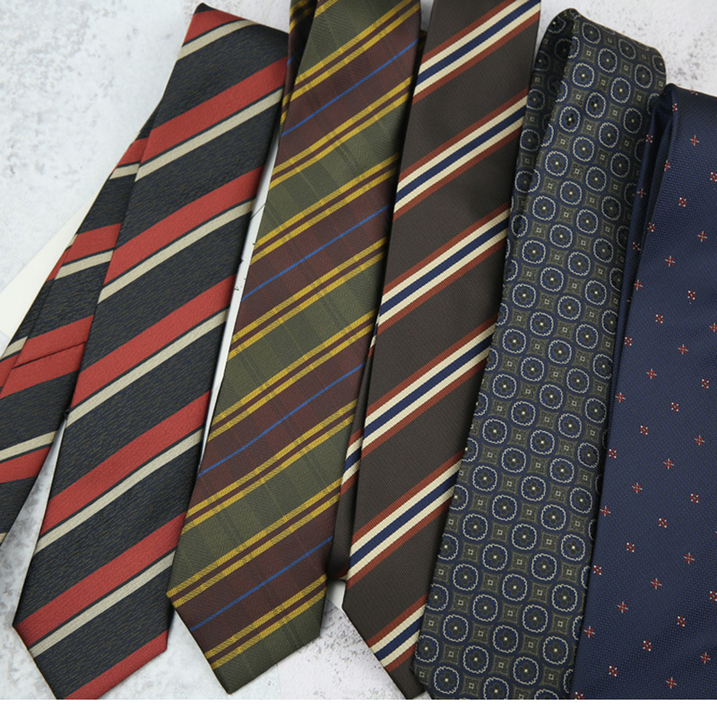 New Trendy Striped Neckties Fo – Skinny Tie Men Bewertung und Preis