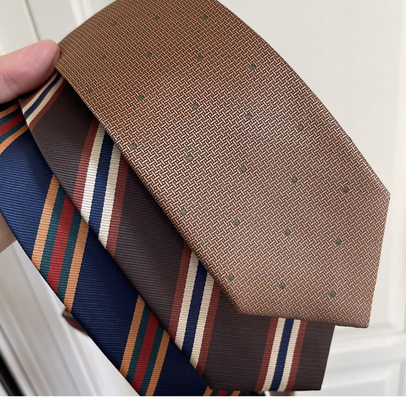 New Trendy Striped Neckties Fo – Skinny Tie Men Bewertung und Preis