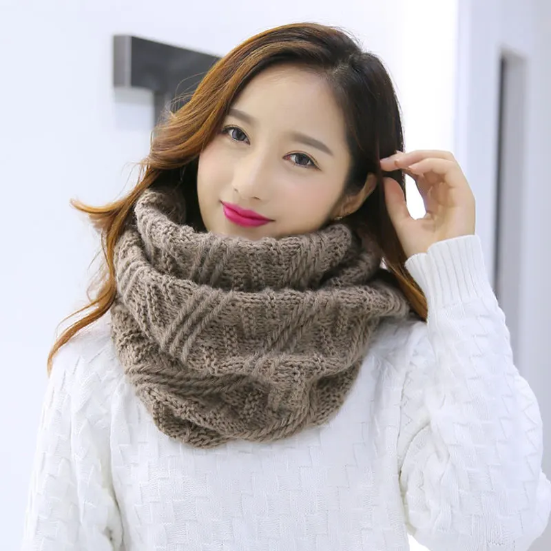 Unisex Winter Soft Chunky Knit – Infinity Scarf Knit Bewertung und Preis