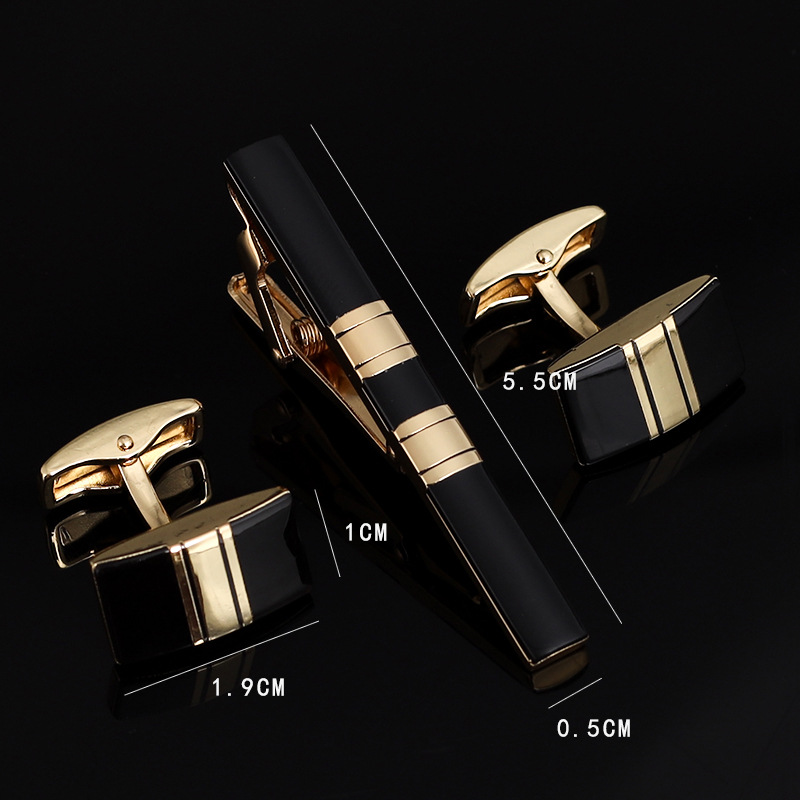 Mens Ties Clip Cufflinks Set S – Tie Bar Set Gift Bewertung und Preis