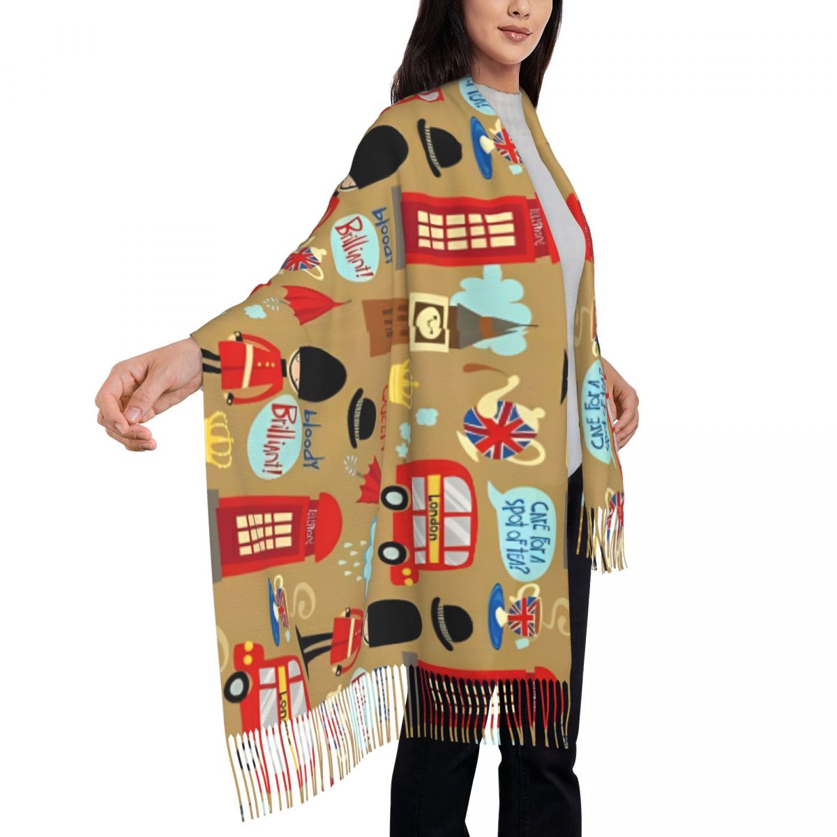 Enchanted London Scarf for Wom – Pashmina Wrap Large Bewertung und Preis