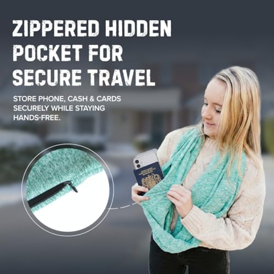 Infinity Travel Scarf Loop wit – Infinity Scarf Knit Bewertung und Preis
